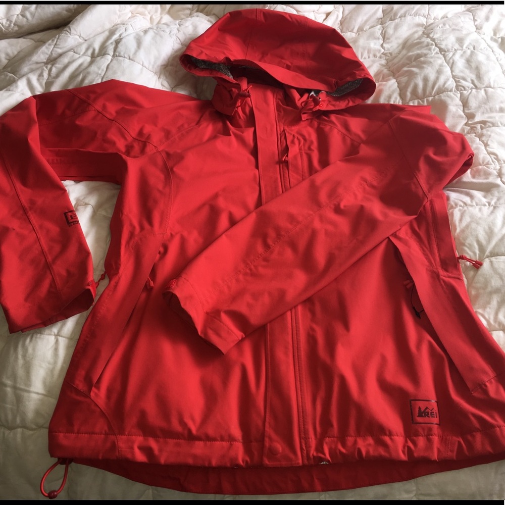 REI Rain jacket.